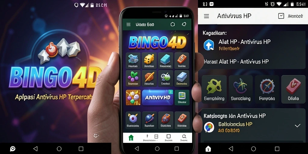 Tampilan antarmuka BINGO4D yang intuitif dan bersih.
