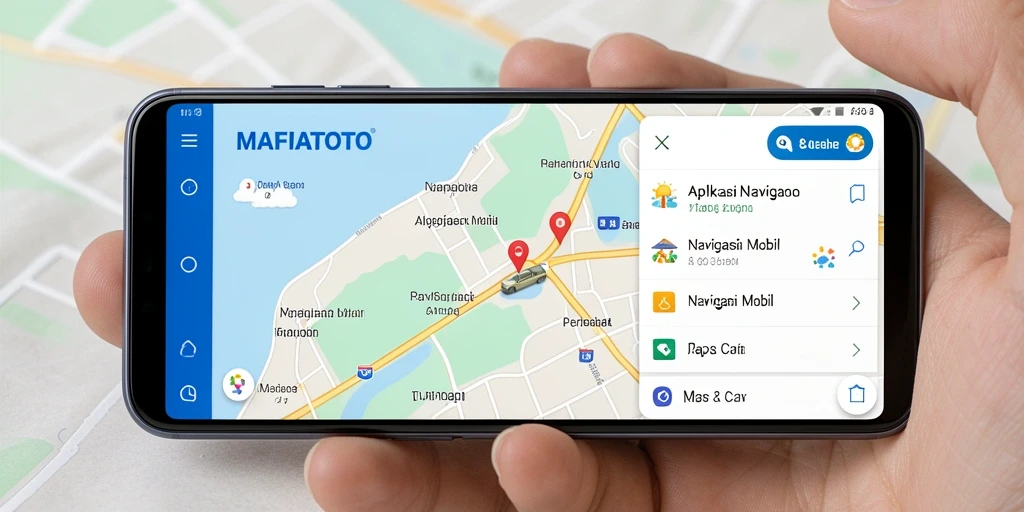 Antarmuka MAFIATOTO yang memukau untuk navigasi mobil.