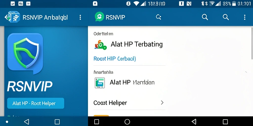 Tampilan antarmuka RSNVIP yang intuitif dan memudahkan pengguna.
